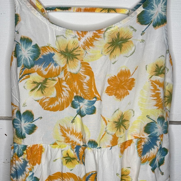 Roxy Hibiscus Floral Spaghetti Strap Mini Dress - Picture 3 of 10